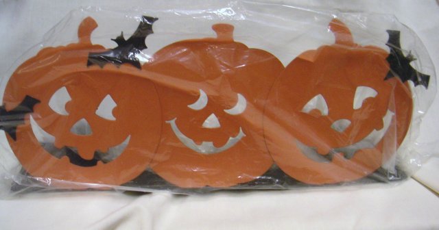 Hallmark Halloween Pumpkin Tealight Candle Holder~Metal ~for 3 Candles