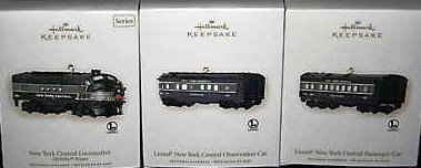 Hallmark 2008 LIONEL New York Central~3 Trains
