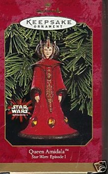 1999 Hallmark STAR WARS QUEEN AMIDALA Ornament