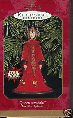 1999 Hallmark STAR WARS QUEEN AMIDALA Ornament