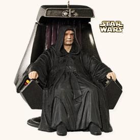 Star Wars EMPEROR PALPATINE~Hallmark 2008 Ornament~12th in Series