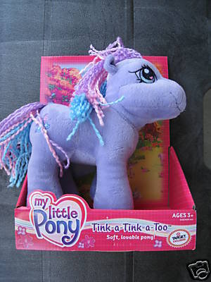 TINK-A-TINK-A-TOO My Little Pony PLUSH~Soft & Cuddly! 9