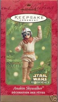 STAR WARS~Anakin Starwalker~Hallmark 2001 Ornament