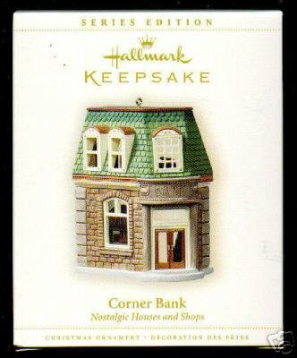 2006 Hallmark Corner Bank~#23 Nostalgic Houses Ornament