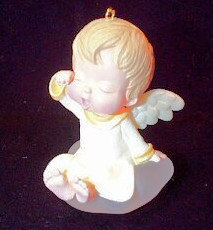 1992 Hallmark LILY~5th in MARY'S ANGELS Ornament Series