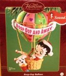 BETTY BOOP Carlton Ornament BOOP-OOP BALLOON with Sound~2002