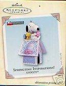 Hallmark SNOOPY SPRINGTIME INSPIRATIONS 2005 Easter Ornament~Peanuts