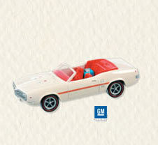 2008 Hallmark 1968 PONTIAC FIREBIRD Classic Car Repaint / Limited Quantity Ornament ~Die cast metal