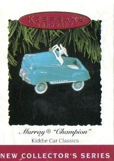 1994 Hallmark~MURRAY CHAMPION~1st Kiddie Car Classics Ornament Series~Die-Cast