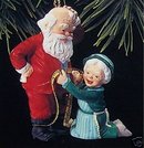 Hallmark Ornament, 1993 A Fitting Moment~Mr & Mrs Claus