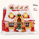 2008 Hallmark DECK THE HOUSE~Magic Christmas Ornament~Mickey & Pluto~Disney