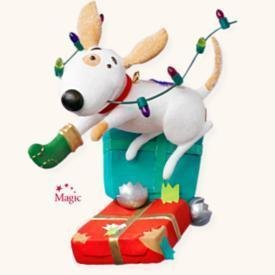2008 Hallmark BAD TO THE BONE~George Thorogood and The Destroyers sing~ Christmas Ornament