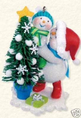 2008 HALLMARK TRIMMING THE TREE~Ist in Series~Christmas Ornament
