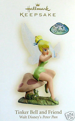 2008 HALLMARK~TINKER BELL AND FRIEND~Disney~Peter Pan