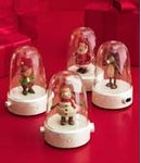 2008 Hallmark 4 HAPPY TAPPERS~Reindeer~Elf~Santa~Snowman~Songs & Dance~Complete Set of 4