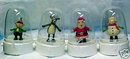 2008 Hallmark 4 HAPPY TAPPERS~Reindeer~Elf~Santa~Snowman~Songs & Dance~Complete Set of 4