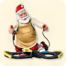 2007 Hallmark TOYMAKER SANTA Christmas Ornament