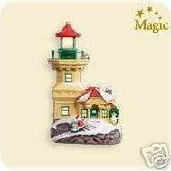 2007 Hallmark LIGHTHOUSE GREETINGS Christmas Ornament~11th~Lights Up