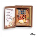 2007 Hallmark SURPRISED TO MEET YOU~Disney~Christmas Pooh #10 Book Ornament