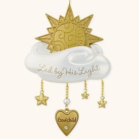 2008 Hallmark GODCHILD Christmas Ornament