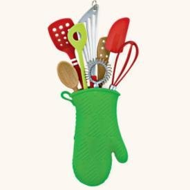2008 Hallmark ALL THROUGH THE KITCHEN Utensils~Christmas Ornament