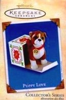 2003 Hallmark PUPPY LOVE Boxer Dog~#13 Christmas Ornament