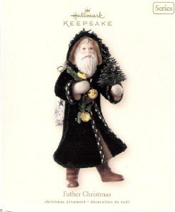 2007 Hallmark FATHER CHRISTMAS Ornament~#4 in Series
