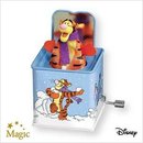 2007 Hallmark POP! GOES THE TIGGER~Jack in the Box~ Christmas Ornament~Motion and Sound