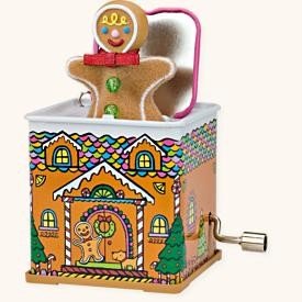 2008 Hallmark POP! GOES THE GINGERBREAD MAN Christmas Ornament~Sound and Motion
