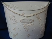 2004 Hallmark LETTER OR CARD HOLDER~Holiday