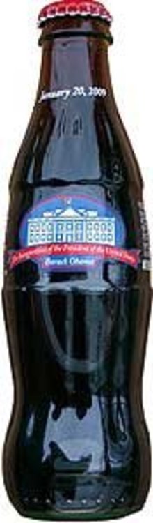 2009 Obama Presidential Inauguration COCA COLA Bottle~Sealed~Coke
