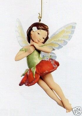 2007 Hallmark ROSE FAIRY Christmas Ornament~Fairy Messengers #3