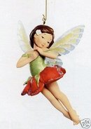 2007 Hallmark ROSE FAIRY Christmas Ornament~Fairy Messengers #3