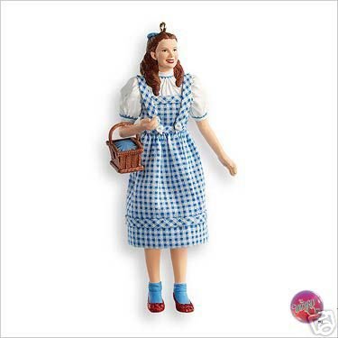New! 2007 Hallmark DOROTHY Gale~Wizard of Oz~ Christmas Ornament