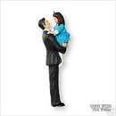 2007 Hallmark RHETT BUTLER and BONNIE BLUE~Gone with the Wind Christmas Ornament