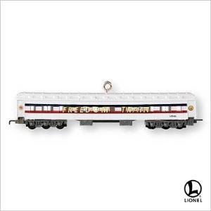 2007 Hallmark Lionel FREEDOM TRAIN SLEEPER Christmas Ornament