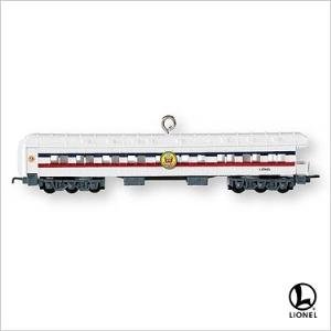 2007 Hallmark Lionel FREEDOM TRAIN OBSERVATION CAR Christmas Ornament