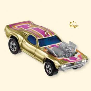 2007 Hallmark RODGER DODGER Hot Wheels Christmas Ornament~Lights up