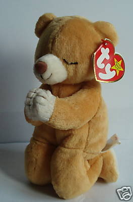 Ty HOPE~Praying Beanie Baby Bear~Mint w/ Mint tags