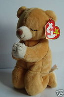 Ty HOPE~Praying Beanie Baby Bear~Mint w/ Mint tags