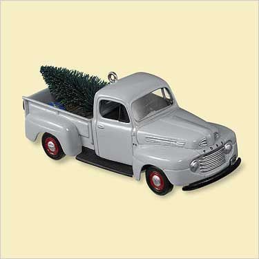 NEW! 2006 Hallmark 1948 FORD F-1 Truck Christmas Ornament #12