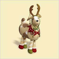 New 2006 Hallmark A PLAYFUL PUP Christmas Dog Ornament