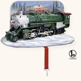 Hallmark 2008 LIONEL Train Christmas Stocking Holder