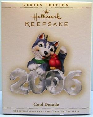 New! 2006 Hallmark COOL DECADE Christmas Ornament~7th in series