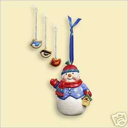 2006 Hallmark SWEET TOOTH TREATS ~set of 4 Christmas Ornaments~5th