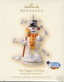 2007 Hallmark THE MAGIC OF FROSTY the Snowman~Christmas Ornament~