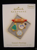 2009 Hallmark SEASON'S TREATINGS Christmas Ornament--1st in series