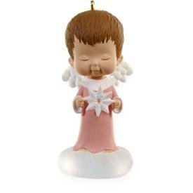 2009 Hallmark CHINA ROSE~Mary's Angels Christmas Ornament~#22