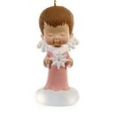 2009 Hallmark CHINA ROSE~Mary's Angels Christmas Ornament~#22