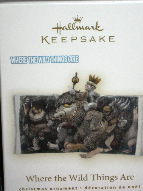 2009 Hallmark WHERE THE WILD THINGS ARE Christmas Ornament
